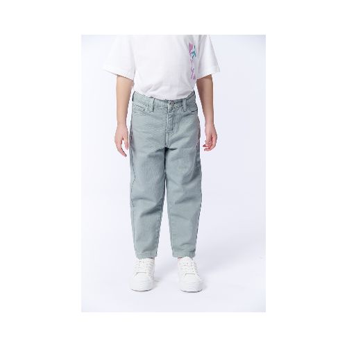 Pantalón Jean Slouchy - Verde