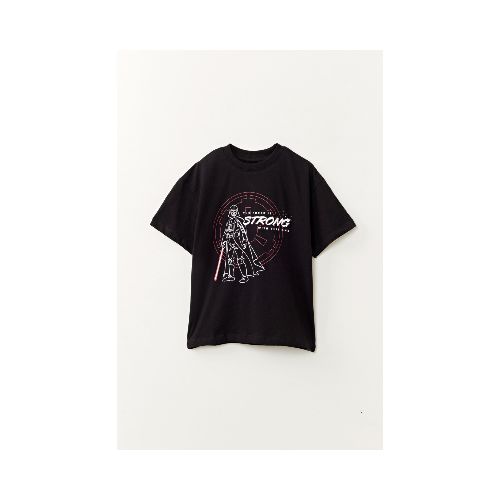 Remera - Star Wars Gris Oscuro