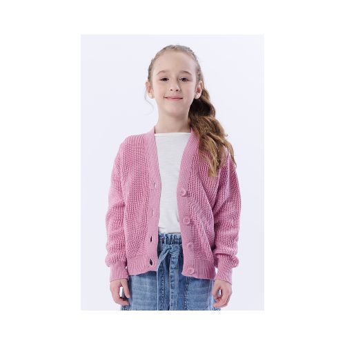 Cardigan Punto - Rosa