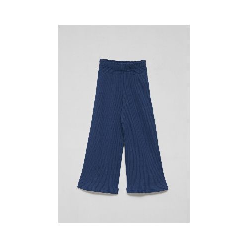 Pantalón rib oxford - - Azul