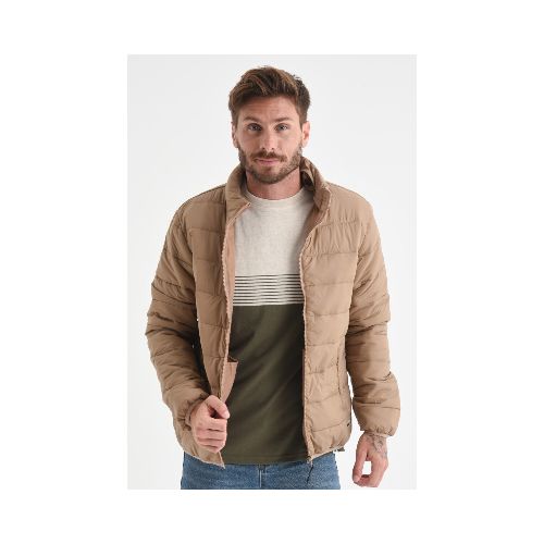 Campera capitoneada - Beige