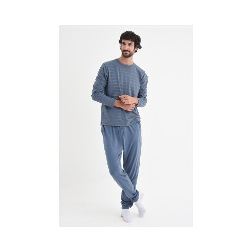 Pantalón de pijama - Azul piedra