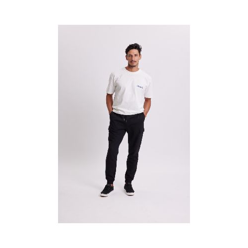 Pantalón deportivo jogger básico - Negro