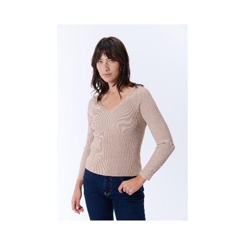 Remera Viscosa - Beige