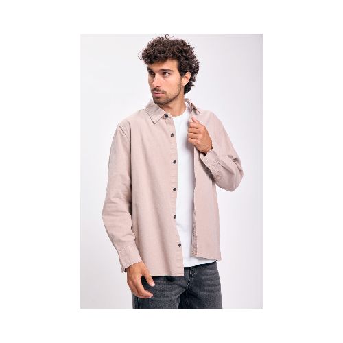 Camisa casual - Beige