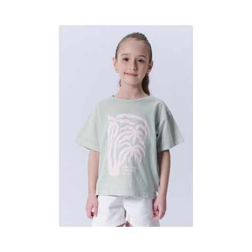 Remera Nice - Palmera Verde