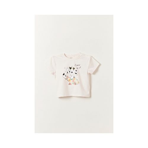 Remera estampada - Dalmata Rosa