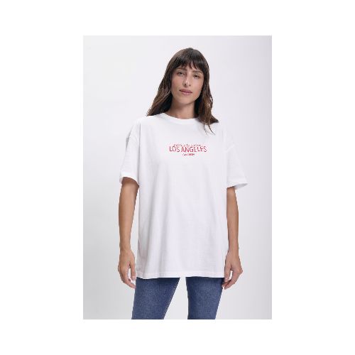 Remera oversize - Blanco