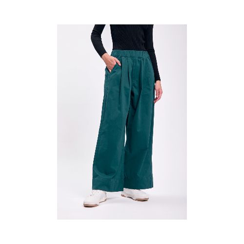 Pantalón ancho - Verde