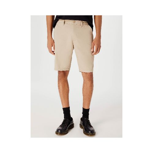 BERMUDA BÁSICA MODELO CHINO - BEIGE — Hering