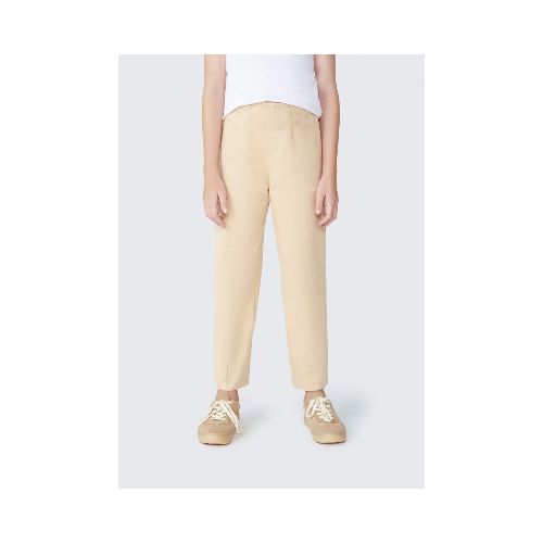 PANTALÓN SLOUCHY INFANTIL - BEIGE — Hering