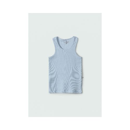 MUSCULOSA BÁSICA INFANTIL ACANALADA - CELESTE — Hering