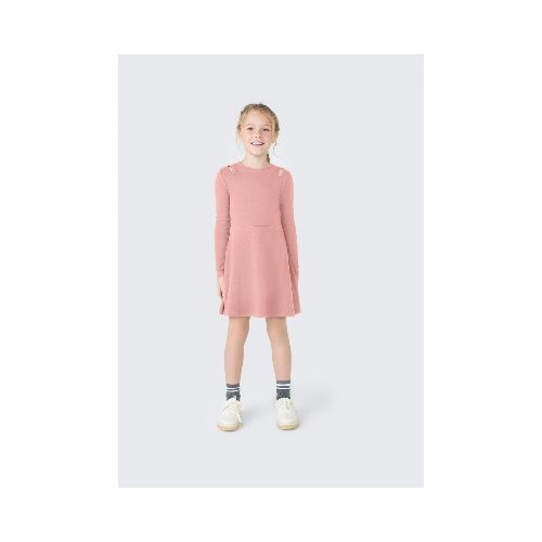 VESTIDO INFANTIL REGULAR - ROSA — Hering