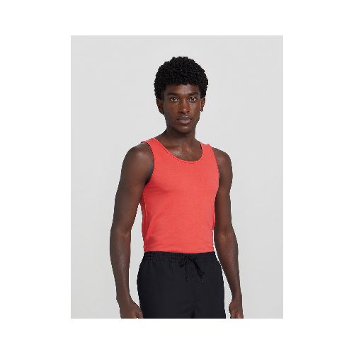 MUSCULOSA BÁSICA MASCULINA - CORAL — Hering