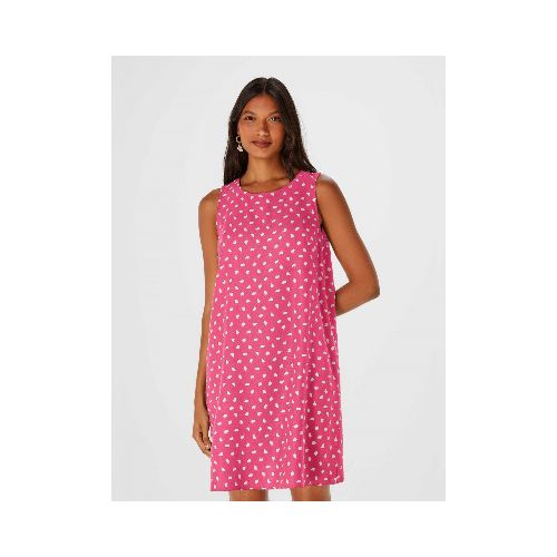 VESTIDO CORTO ESTAMPADO - ROSA — Hering