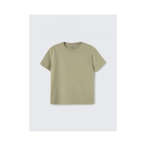 CAMISETA BÁSICA INFANTIL - VERDE — Hering