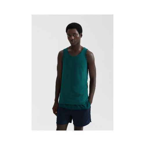 MUSCULOSA BÁSICA MASCULINA - VERDE — Hering