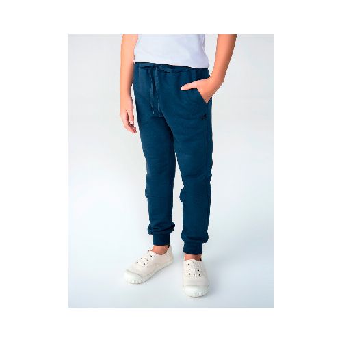 PANTALÓN BABUCHA INFANTIL UNISSEX - AZUL — Hering