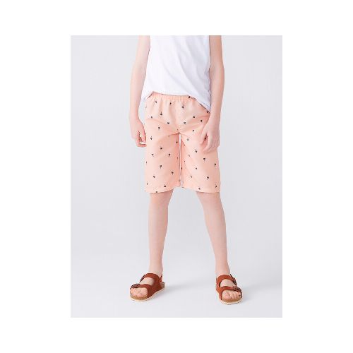 BERMUDA INFANTIL ESTAMPADA - NARANJA — Hering