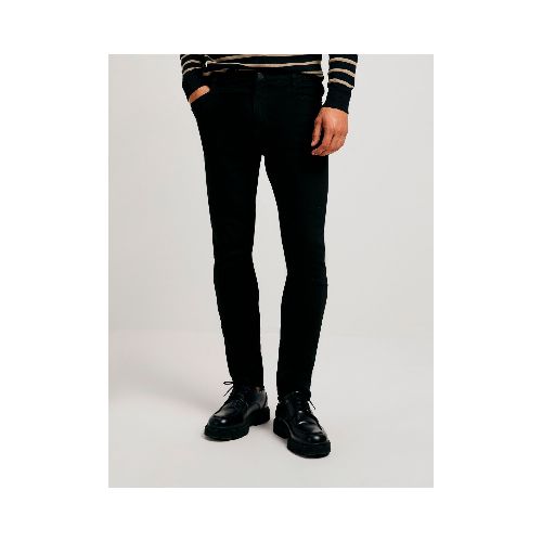 PANTALÓN DE JEAN SKINNY SOFT TOUCH - NEGRO — Hering