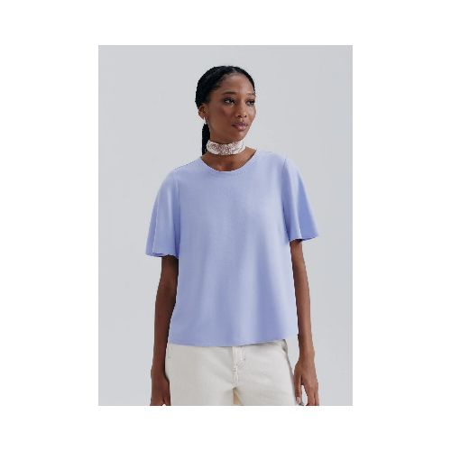 BLUSA CON MANGAS EVASÉ - VIOLETA — Hering