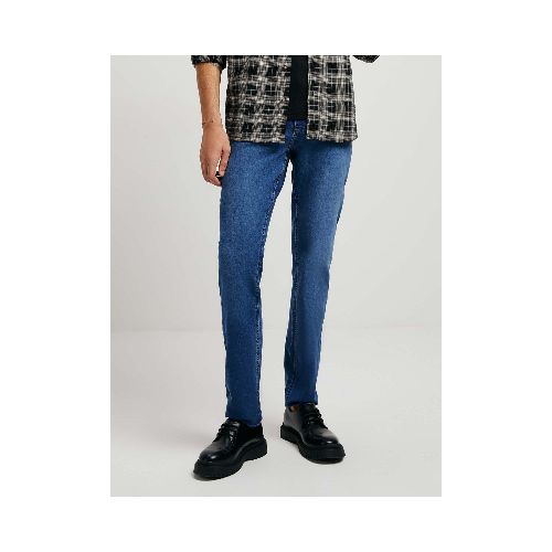 PANTALÓN DE JEAN SKINNY SOFT TOUCH - AZUL — Hering