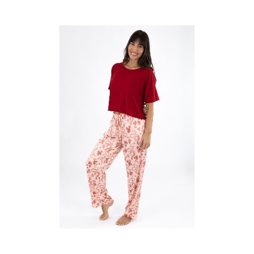 Pijama snake pant - Fucsia