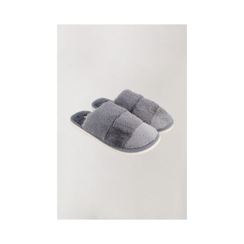 Pantufla stripes - Gris melange