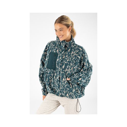 Campera sherpa petroleo - Petrol