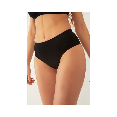 Bikini ancha sin costura - Negro