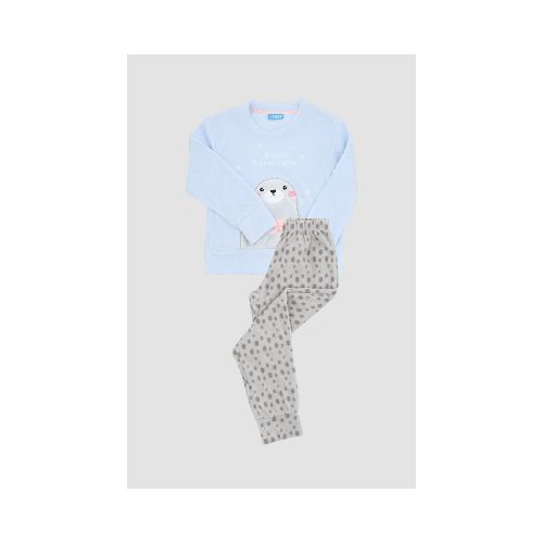 Pijama yeti polar - Gris melange