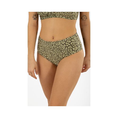 Bombacha alta desire est - Leopardo green