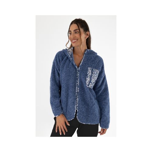 Campera secret - Azul piedra