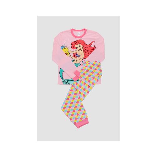 Pijama infantil princesas disney - Rosado