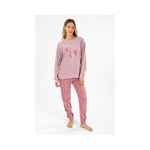 Pijama tiger grey bordado - Tiger