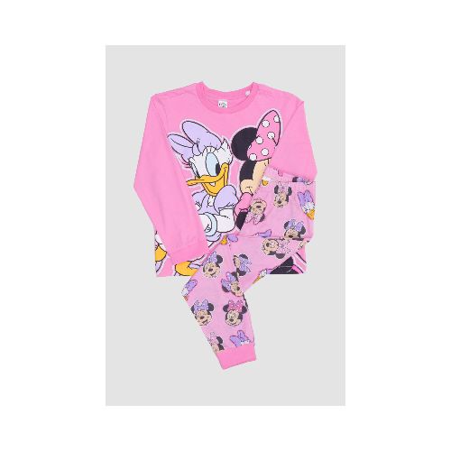 Pijama infantil minnie daisy - Rosado