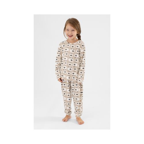 Pijama infantil ovejita - Gris melange