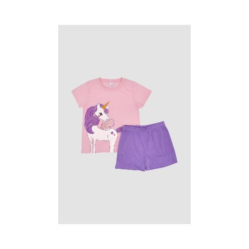 Pijama infantil unicorn - Lilac