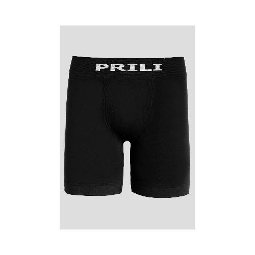 Boxer large prili de microfibra - Negro