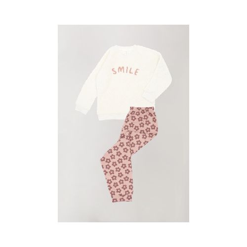 Pijama annie sherpa - Marfil