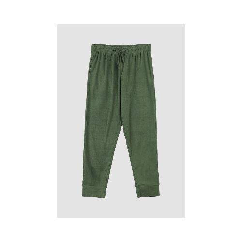 Pantalón hombre polar - Verde claro