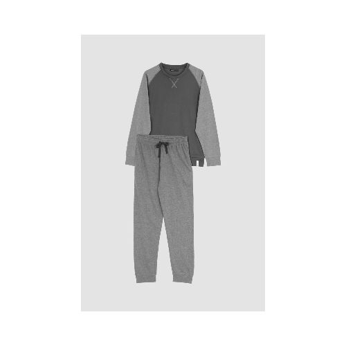 Pijama hombre athletic - Gris melange