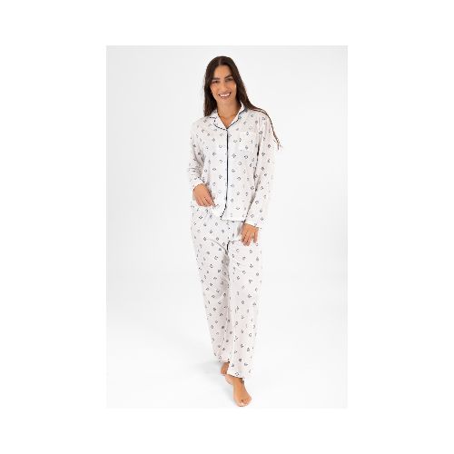 Corbatero pijama - Blanco