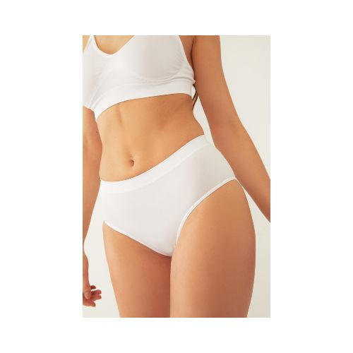 Bikini ancha sin costura - Blanco