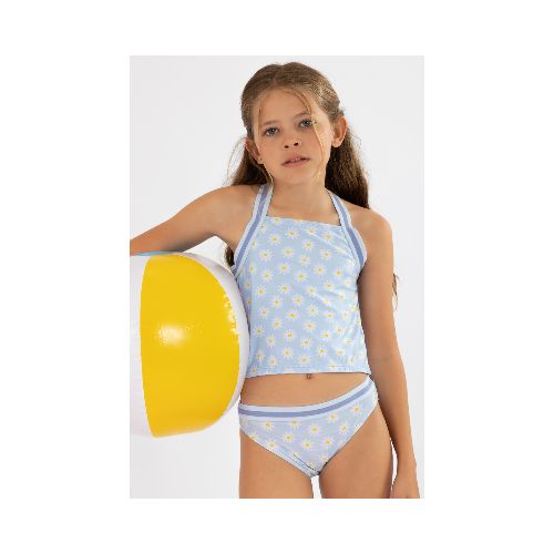 Bikini wonder elas 4-12a - Celeste