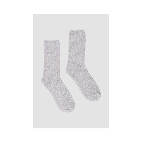 Medias 3/4 tejido soft - Gris