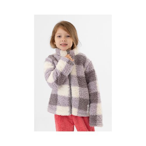 Campera infantil checks - Lila