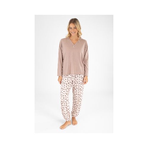 Pijama plainleopard - Lila