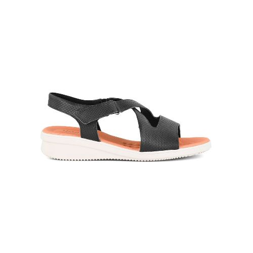 Sandalia Casual de Cuero Usaflex Zip Flex