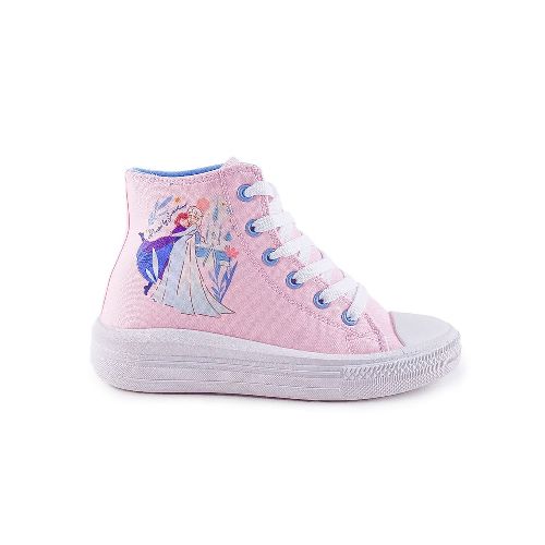 BOTA DEPORTIVA PARA NIÑA DISNEY FROZEN ANNA Y ELSA PINK